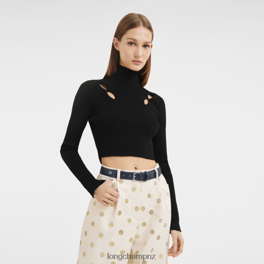 Women Navy Longchamp Le Pliage belt Accessories L06408919