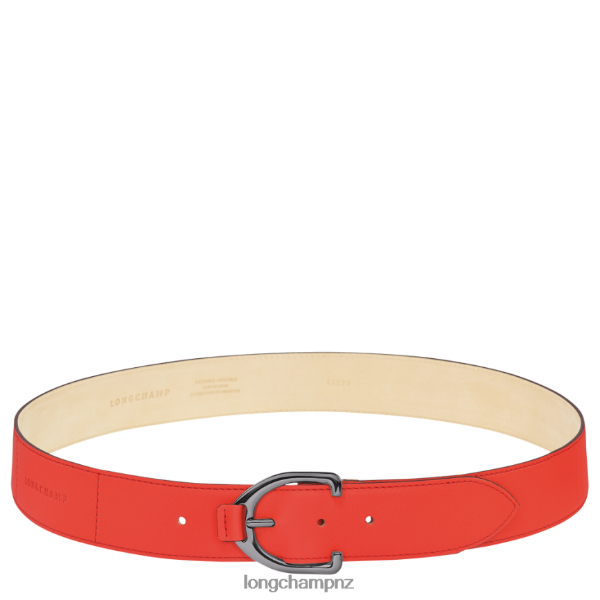 Women Orange Longchamp 3D belt Accessories L06408948