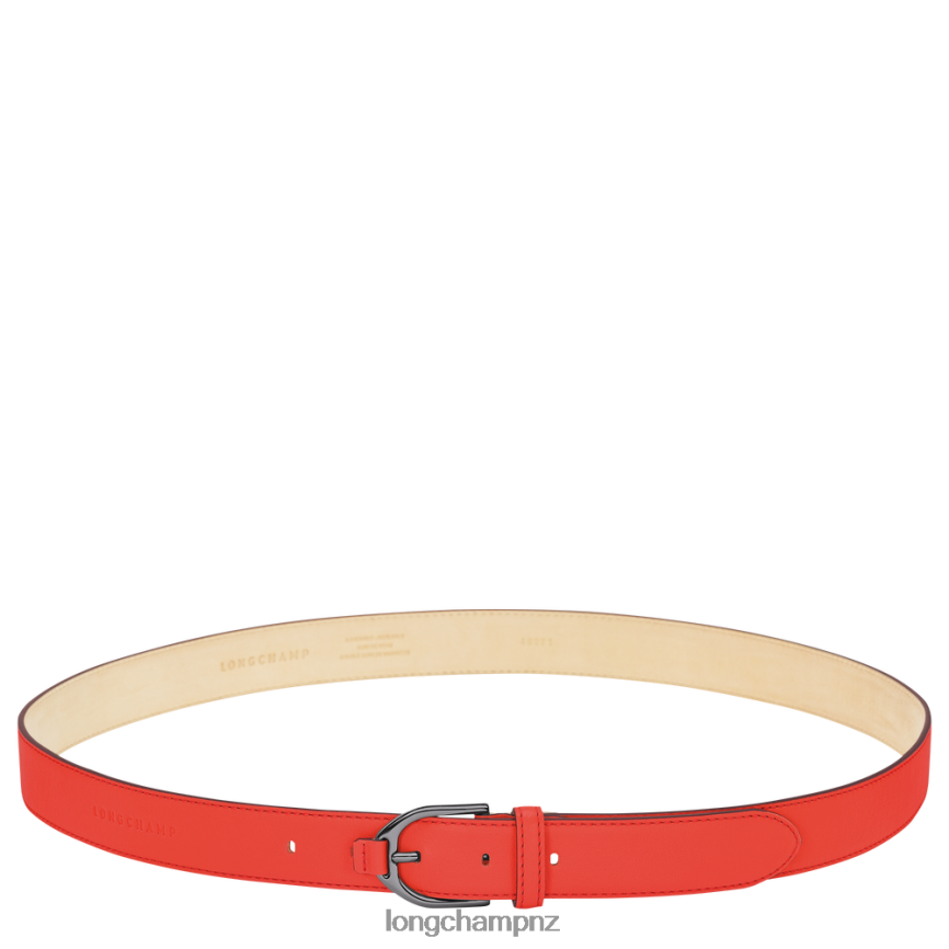 Women Orange Longchamp 3D belt Accessories L06408950