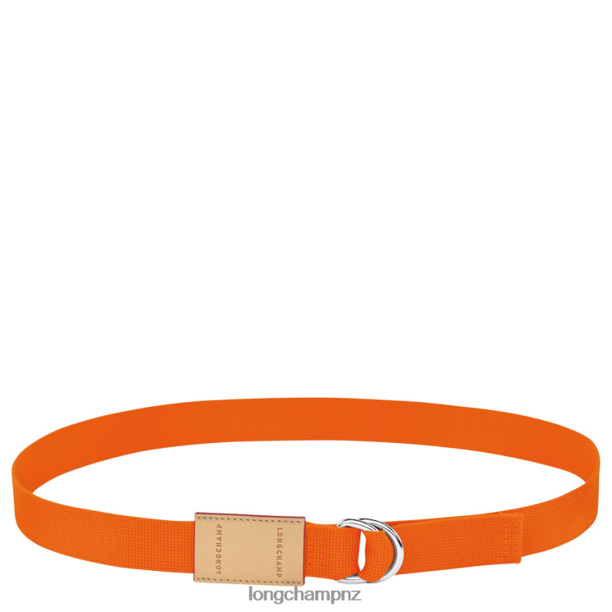 Women Orange Longchamp Le Pliage Re-Play belt Accessories L06408955