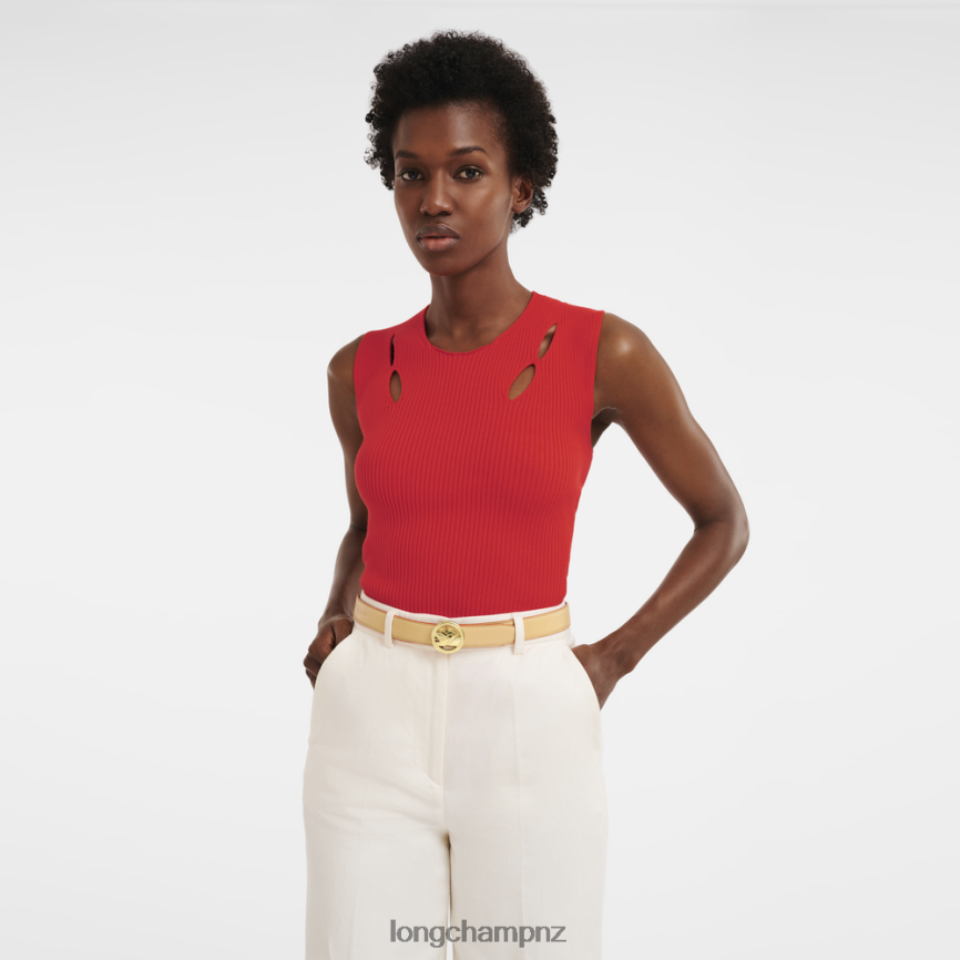 Women Vegetal/Black Longchamp Box-Trot belt Accessories L06408939