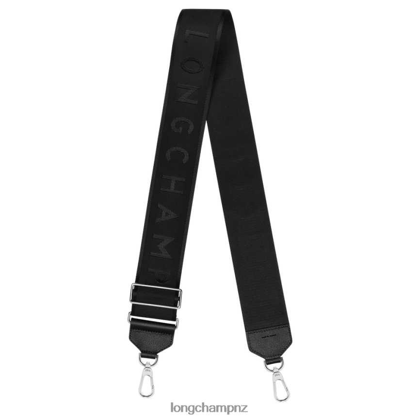 Women Black Longchamp Shoulder strap Accessories L064081075