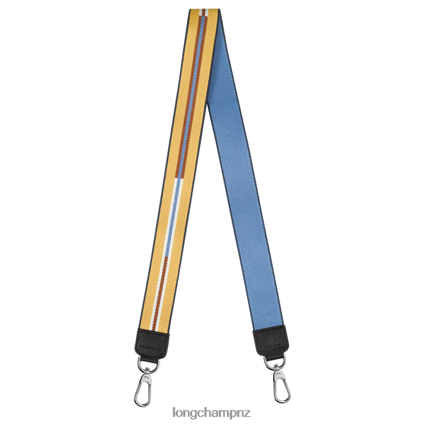 Women Blue Mist Longchamp Rayures Shoulder strap Accessories L064081078