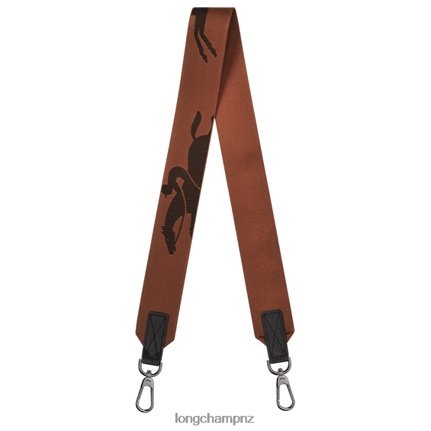 Women Cognac Longchamp 3D Shoulder strap Accessories L064081069