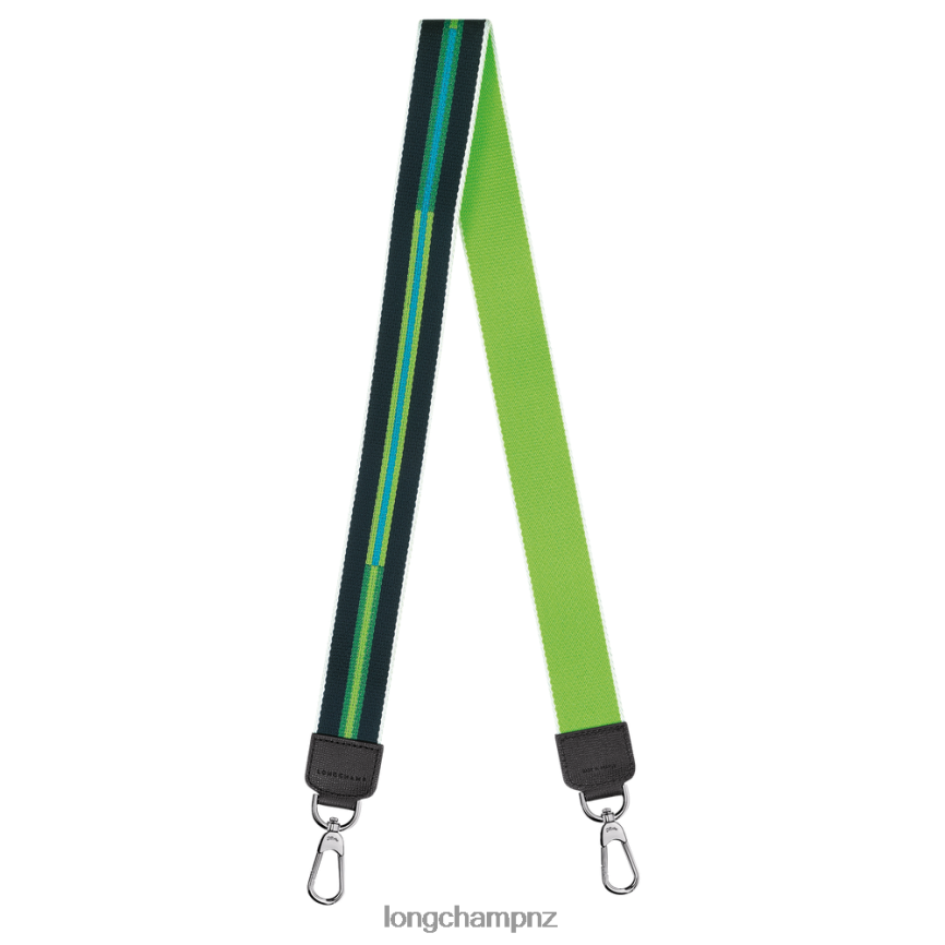 Women Green Light Longchamp Rayures Shoulder strap Accessories L064081077