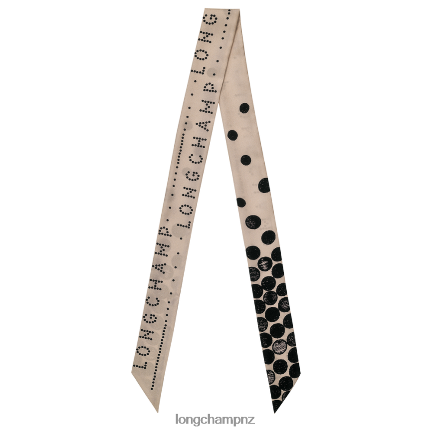 Women Black Longchamp Spring/Summer 2023 Collection Bandeau Accessories L064081066