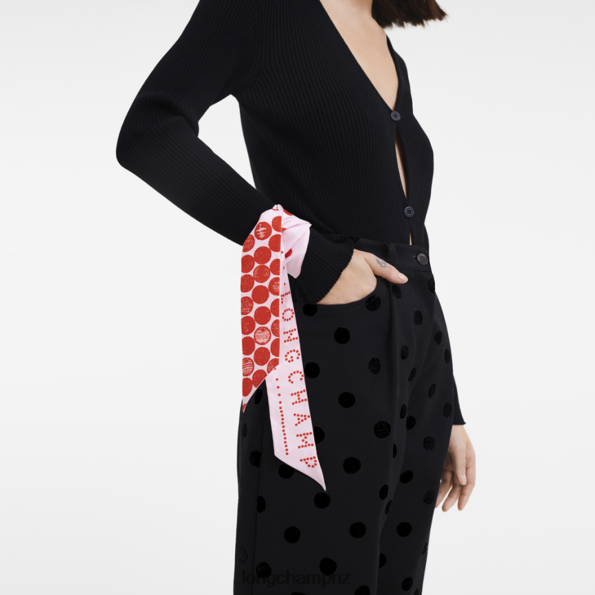 Women Pink Longchamp Spring/Summer 2023 Collection Bandeau Accessories L064081067