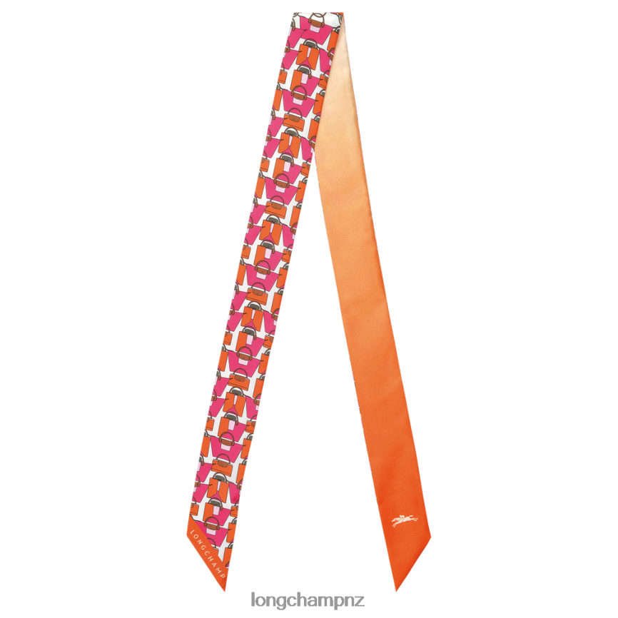 Women Orange Longchamp Spring/Summer 2023 Collection Bandeau Accessories L064081023