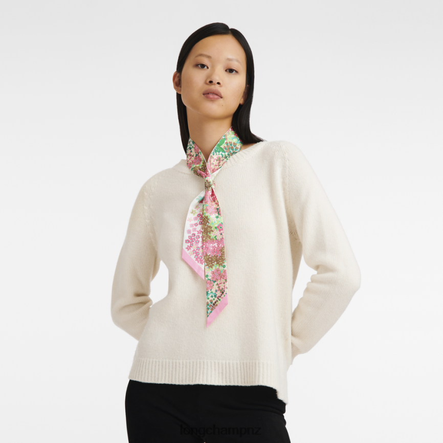 Women Pink Longchamp Spring/Summer 2023 Collection Bandeau Accessories L064081020