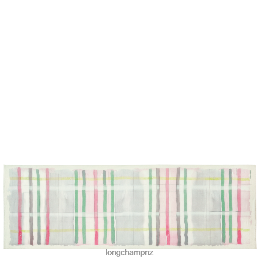 Women Pink Longchamp Spring/Summer 2023 Collection Stole Accessories L06408994