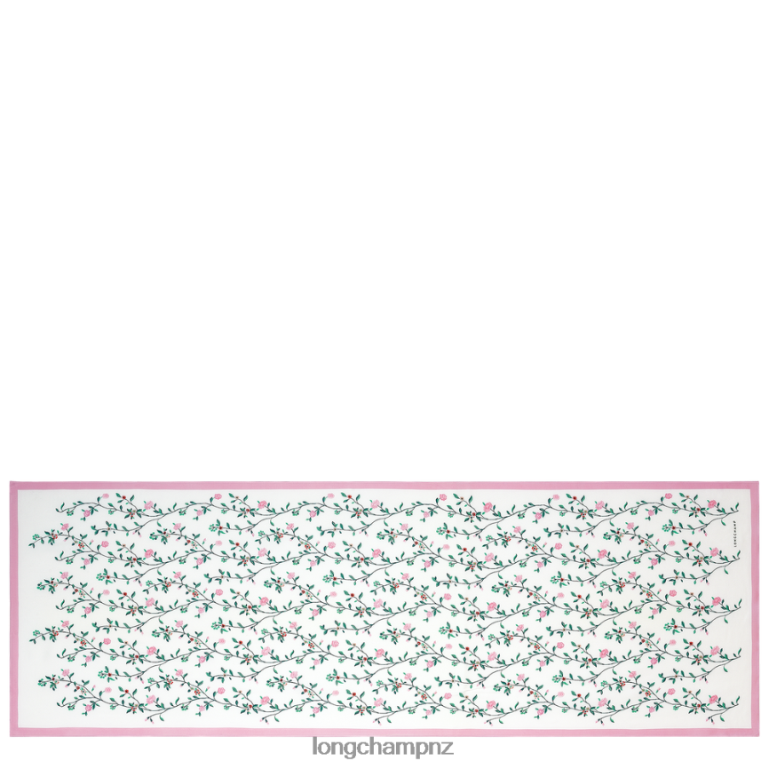 Women Pink Longchamp Spring/Summer 2023 Collection Stole Accessories L06408996