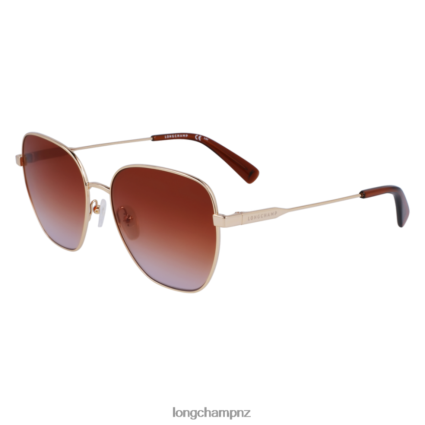Women Brick Longchamp Spring/Summer Collection 2023 Sunglasses Accessories L0640814