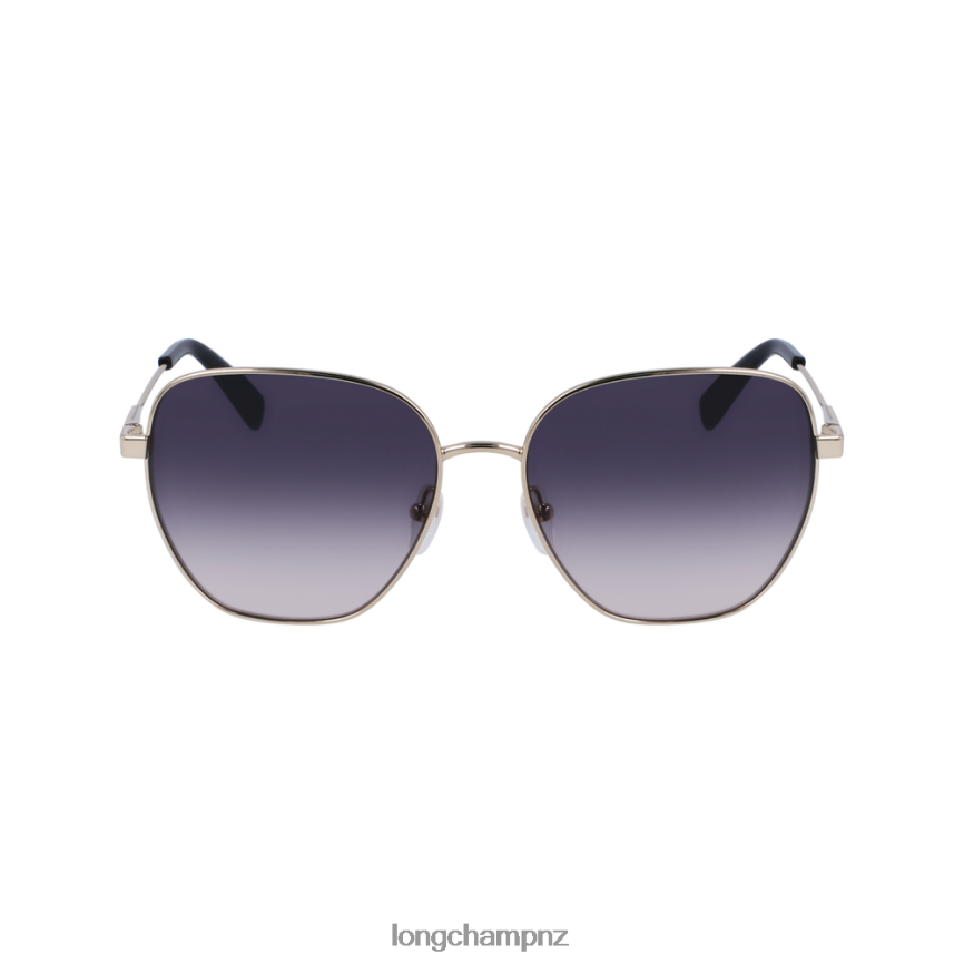 Women Peach/Grey Longchamp Spring/Summer Collection 2023 Sunglasses Accessories L0640816