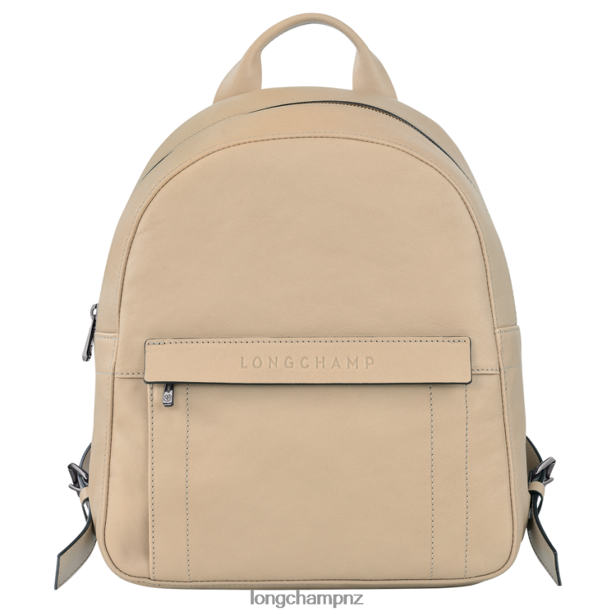 Women Beige Longchamp 3D Backpack Bags L06408431