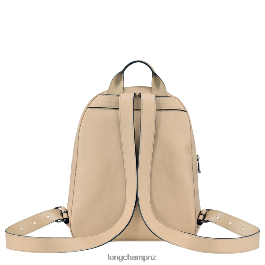 Women Beige Longchamp 3D Backpack Bags L06408431