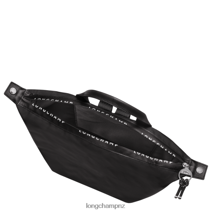 Women Black Longchamp Le Pliage Energy Backpack Bags L06408423