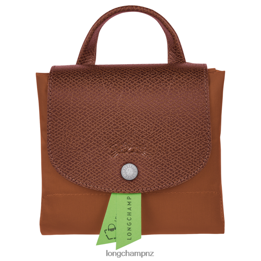 Women Cognac Longchamp Le Pliage Green Backpack Bags L06408436