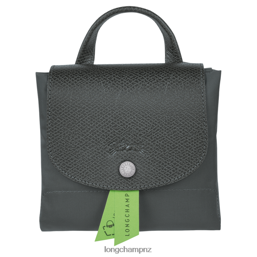 Women Graphite Longchamp Le Pliage Green Backpack Bags L06408437