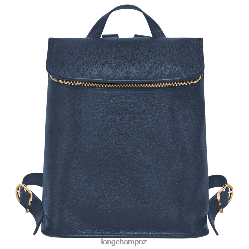 Women Navy Longchamp Le Foulonne Backpack Bags L06408430