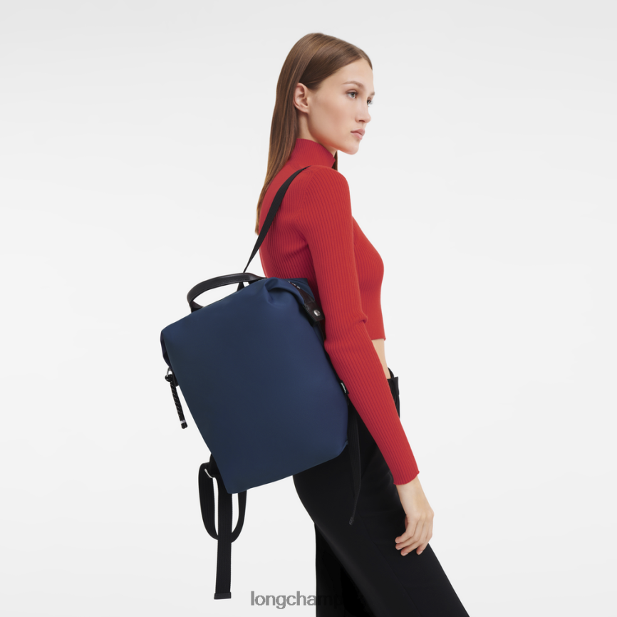 Women Navy Longchamp Le Pliage Energy Backpack Bags L06408424