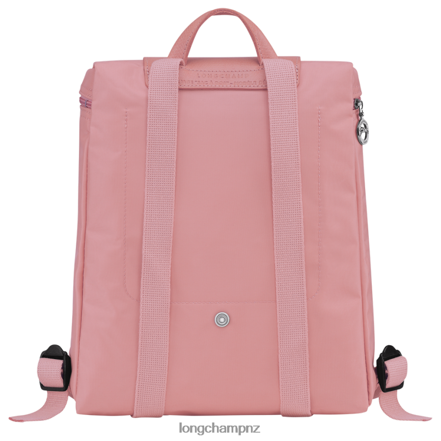 Women Petal Pink Longchamp Le Pliage Green Backpack Bags L06408440