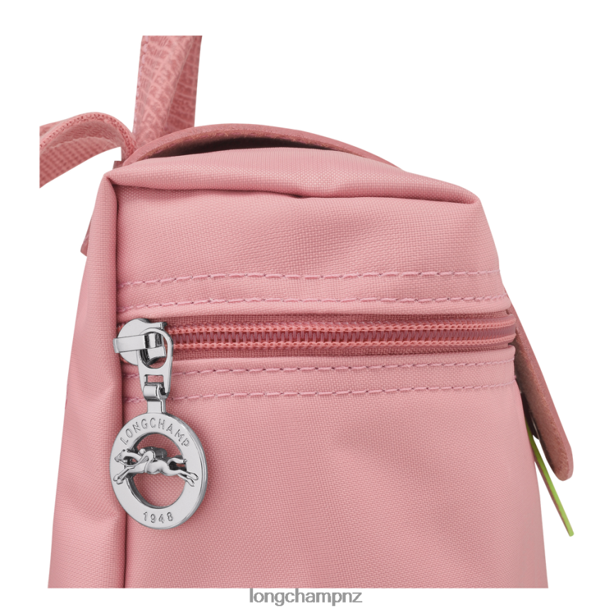 Women Petal Pink Longchamp Le Pliage Green Backpack Bags L06408440