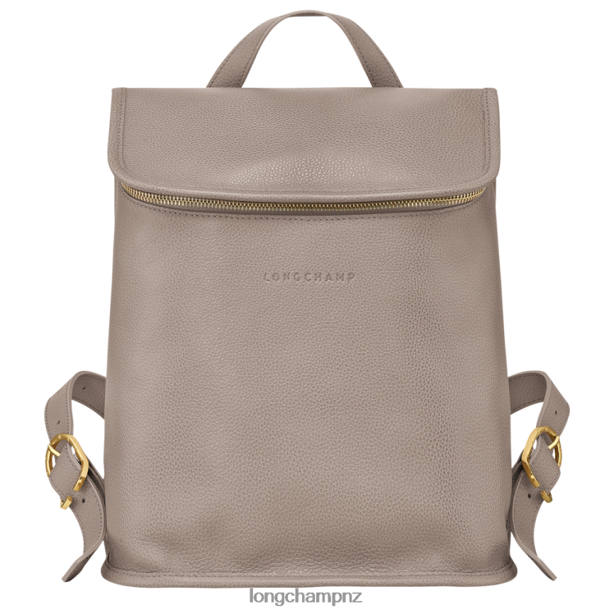 Women Turtledove Longchamp Le Foulonne Backpack Bags L06408429