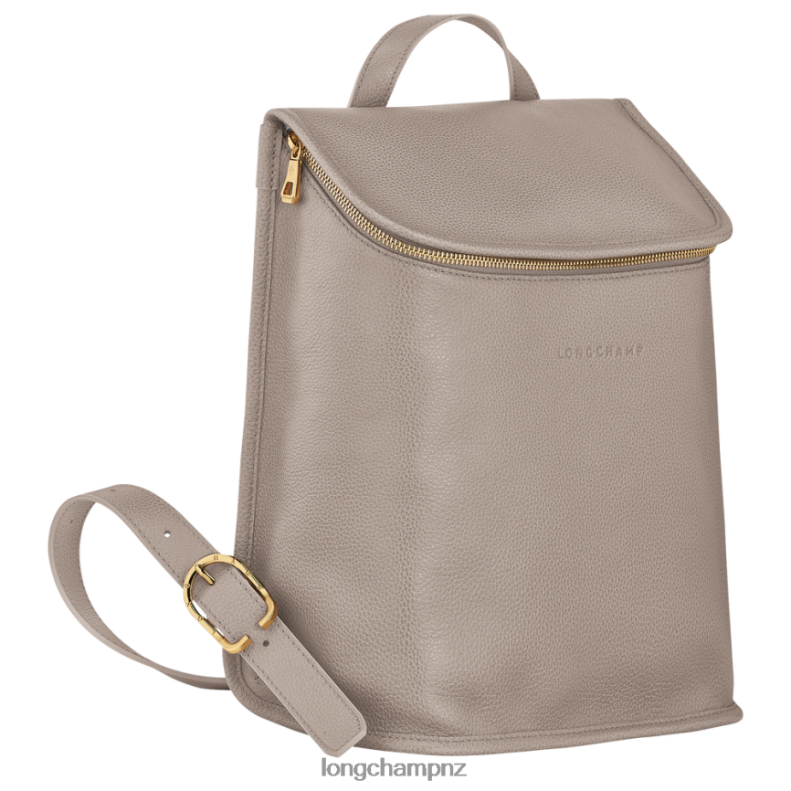 Women Turtledove Longchamp Le Foulonne Backpack Bags L06408429