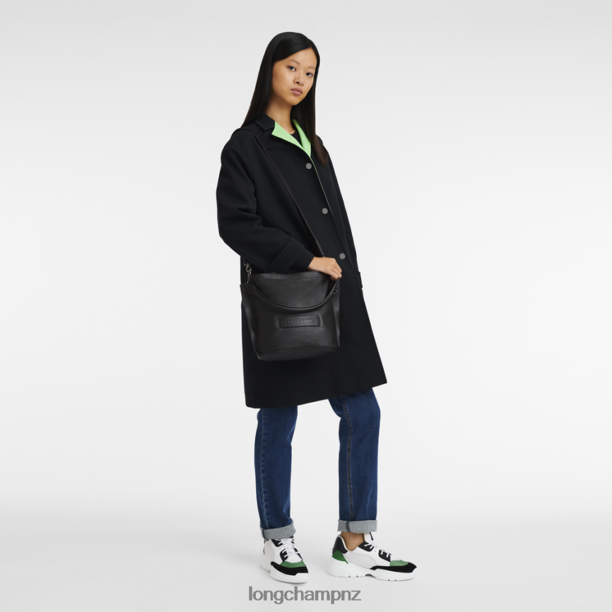 Women Black Longchamp 3D Crossbody bag Bags L06408312