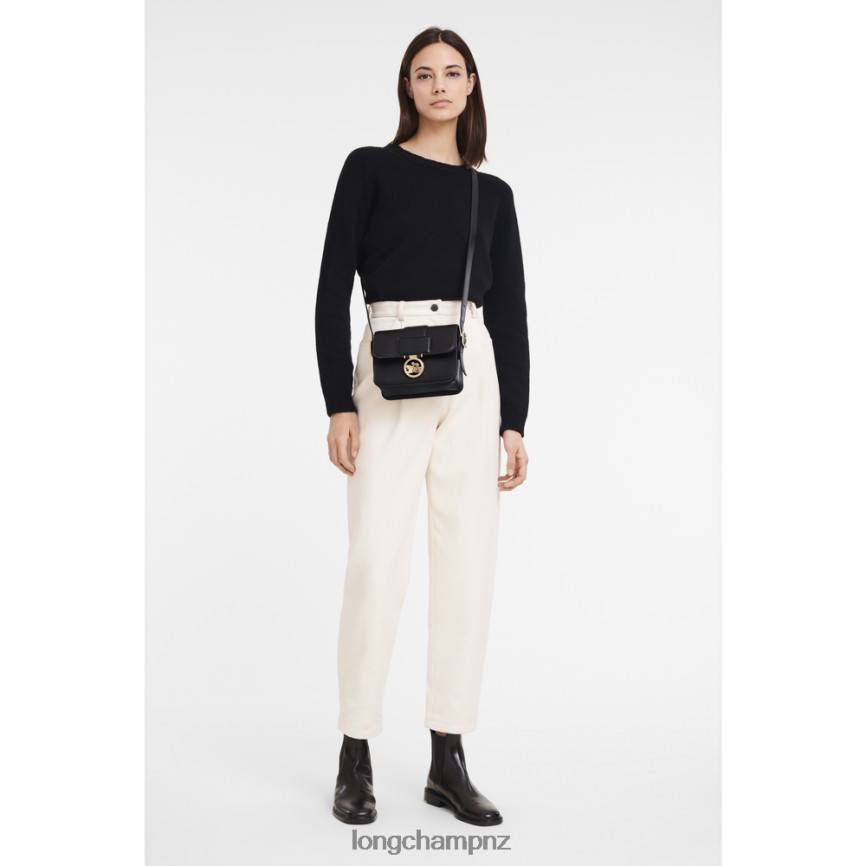 Women Black Longchamp Box-Trot Crossbody bag Bags L06408228