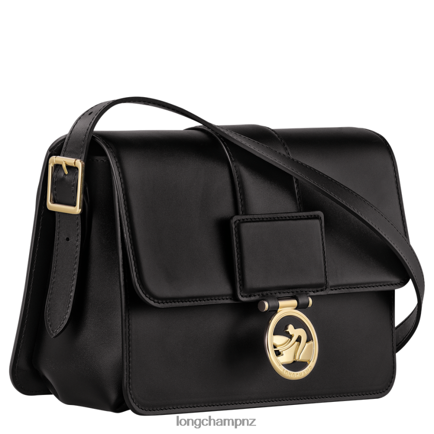 Women Black Longchamp Box-Trot Crossbody bag Bags L06408231