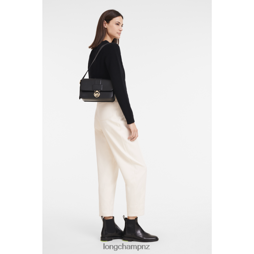 Women Black Longchamp Box-Trot Crossbody bag Bags L06408231