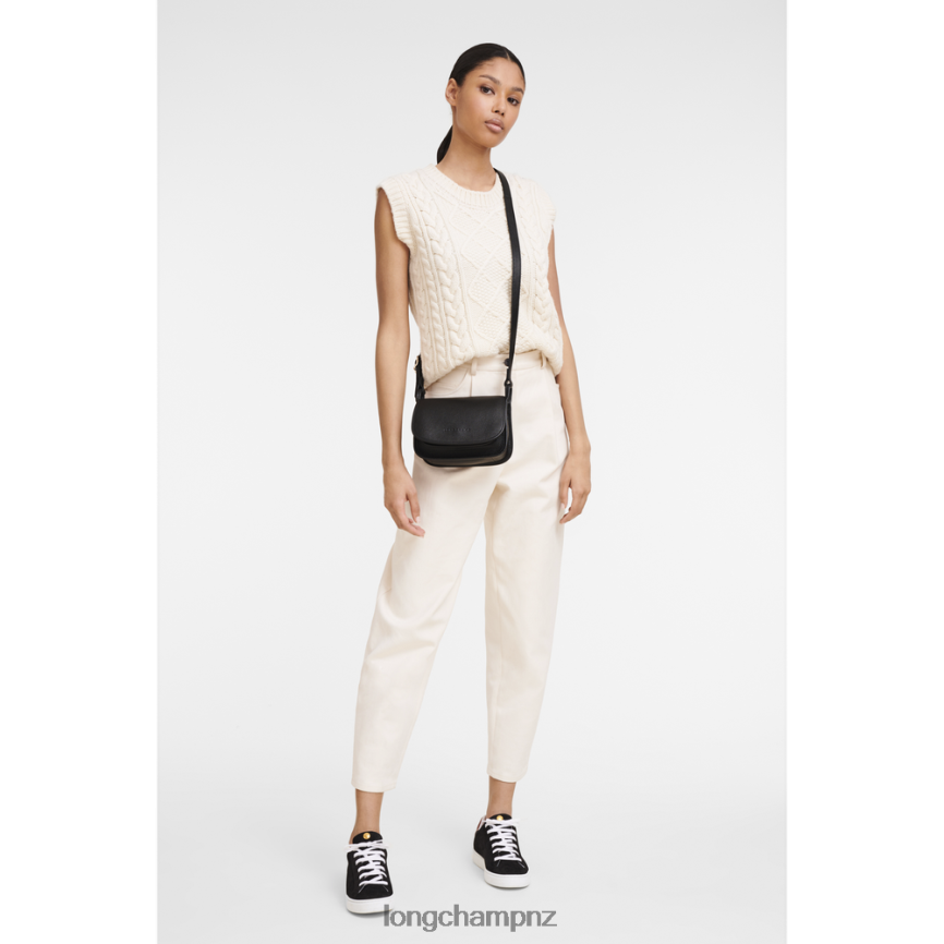 Women Black Longchamp Le Foulonne Crossbody bag Bags L06408261