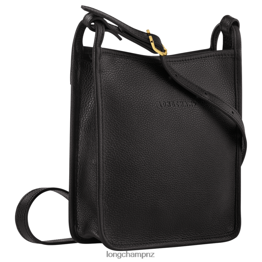 Women Black Longchamp Le Foulonne Crossbody bag Bags L06408273