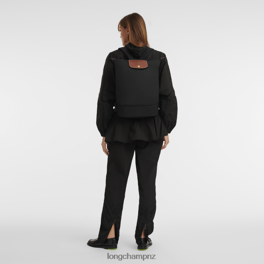 Women Black Longchamp X D'heygere Crossbody bag/Backpack Bags L06408323