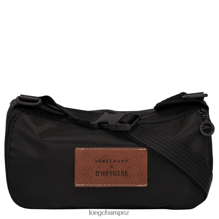 Women Black Longchamp X D'heygere Crossbody bag/Backpack Bags L06408323