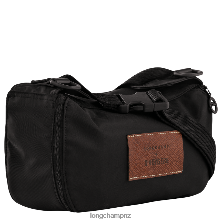 Women Black Longchamp X D'heygere Crossbody bag/Backpack Bags L06408323