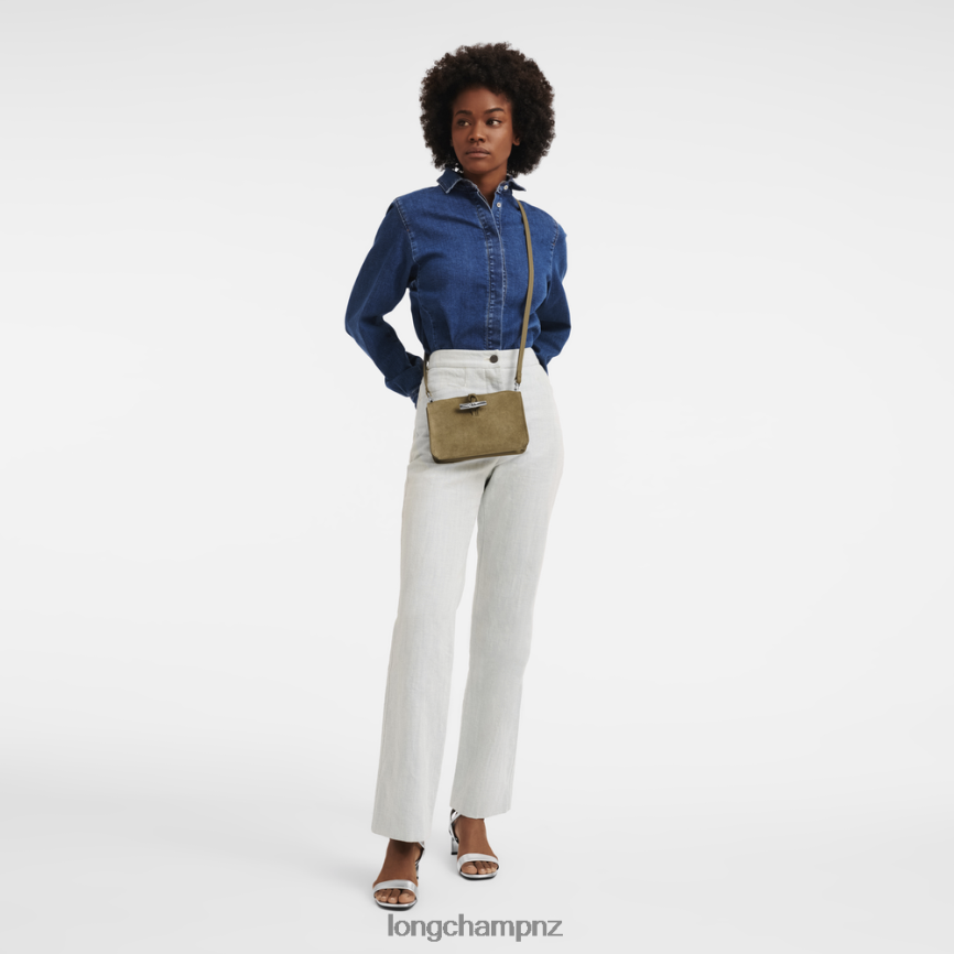 Women Bronze Longchamp Roseau Crossbody bag Bags L06408257