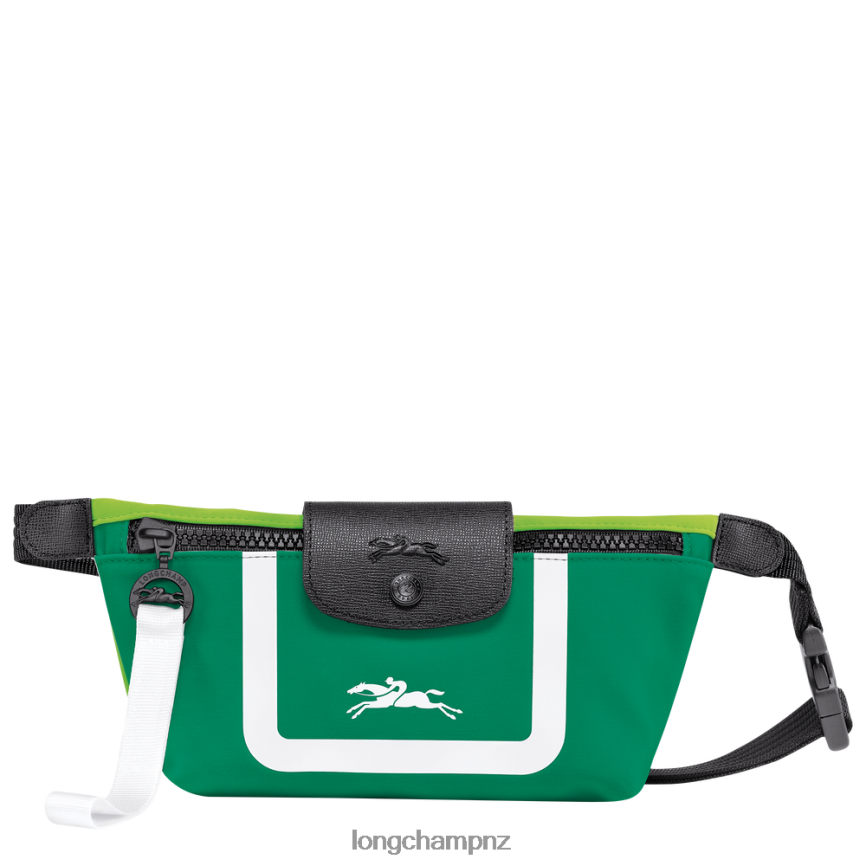 Women Grass/Green Light Longchamp Le Pliage Collection Belt bag Bags L06408212