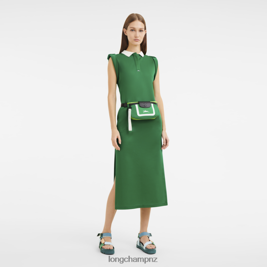 Women Grass/Green Light Longchamp Le Pliage Collection Belt bag Bags L06408212