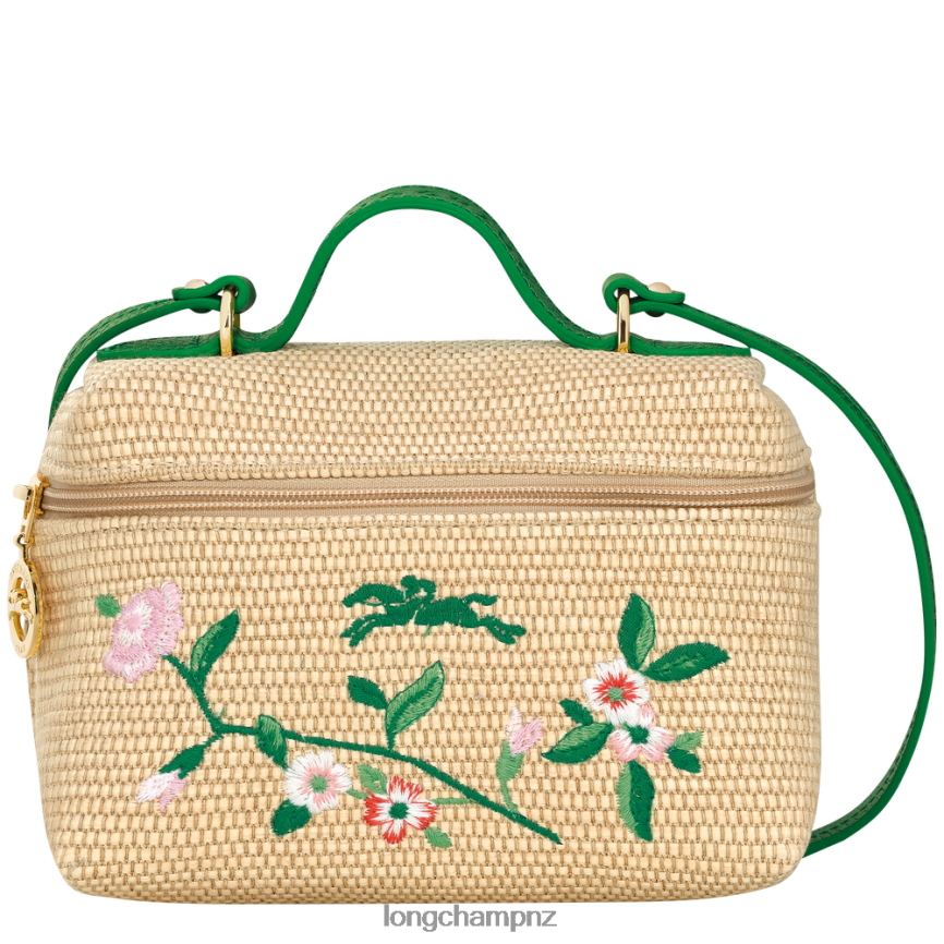 Women Green Longchamp Le Panier Pliage Vanity Bags L06408216
