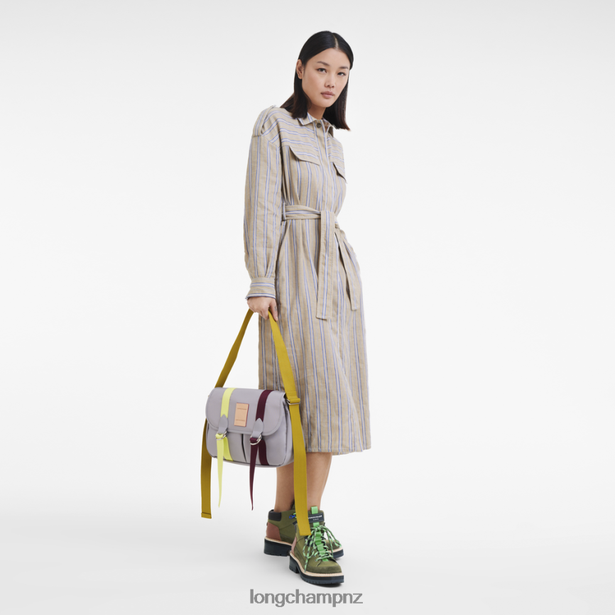 Women Grey Longchamp Le Pliage Re-Play Crossbody bag Bags L06408206