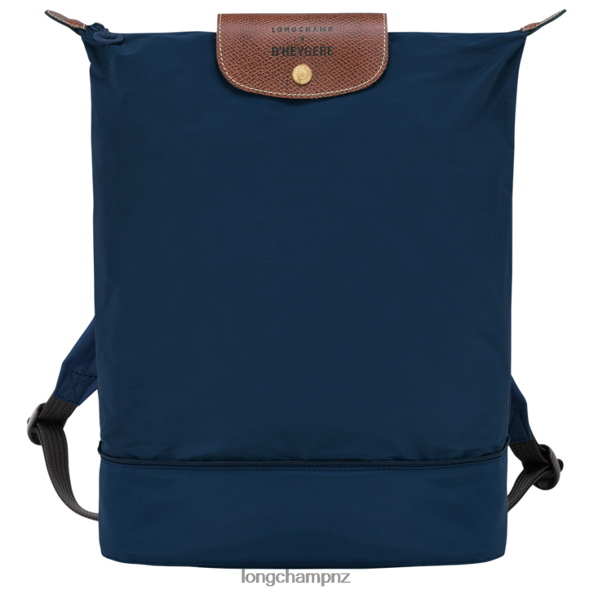 Women Navy Longchamp X D'heygere Crossbody bag/Backpack Bags L06408326