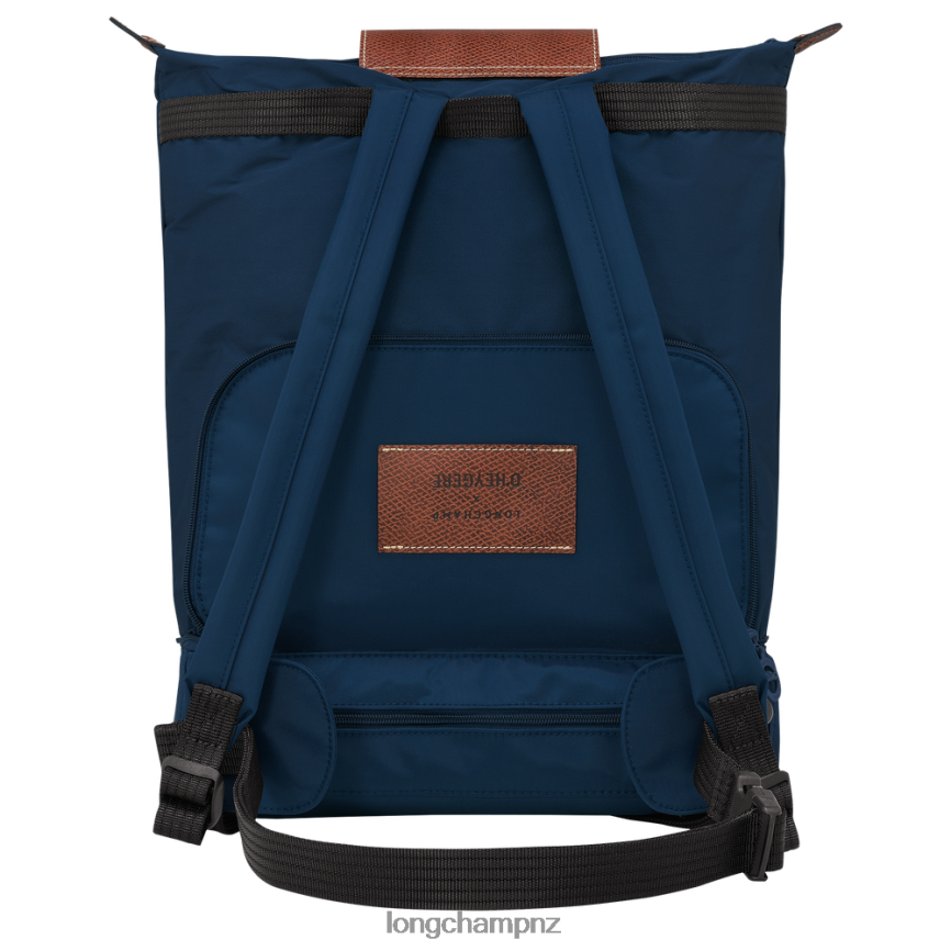 Women Navy Longchamp X D'heygere Crossbody bag/Backpack Bags L06408326