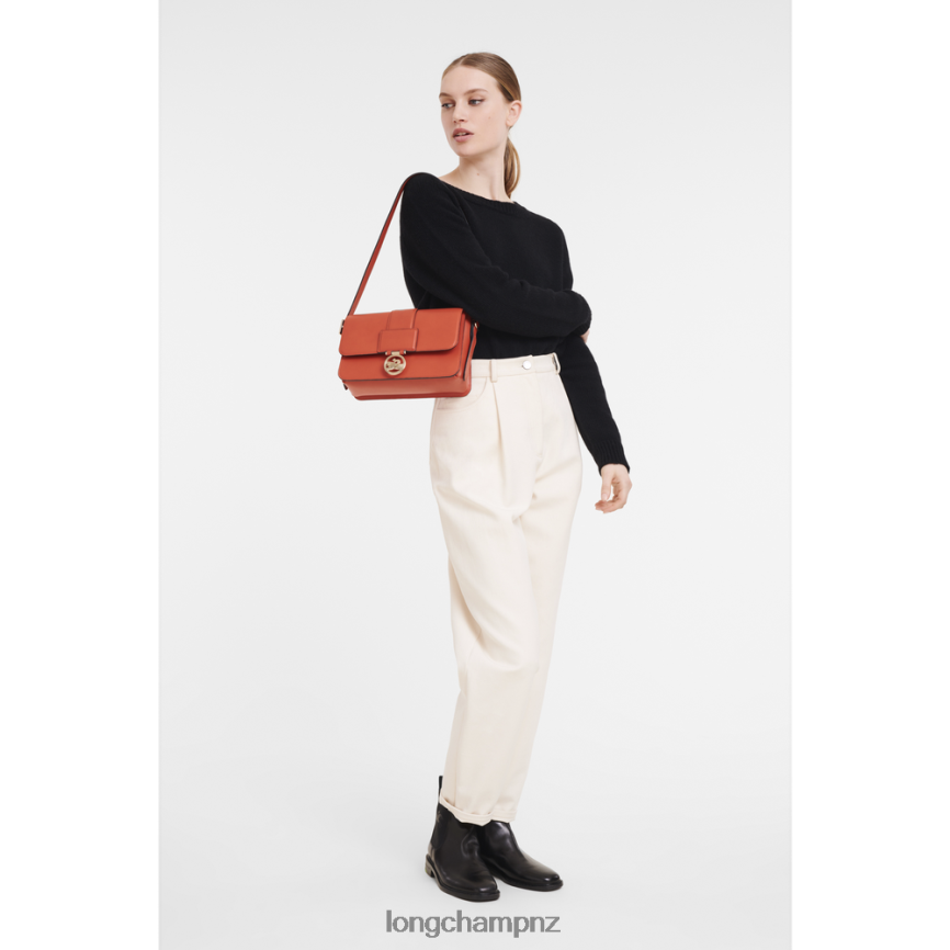 Women Orange Longchamp Box-Trot Crossbody bag Bags L06408232