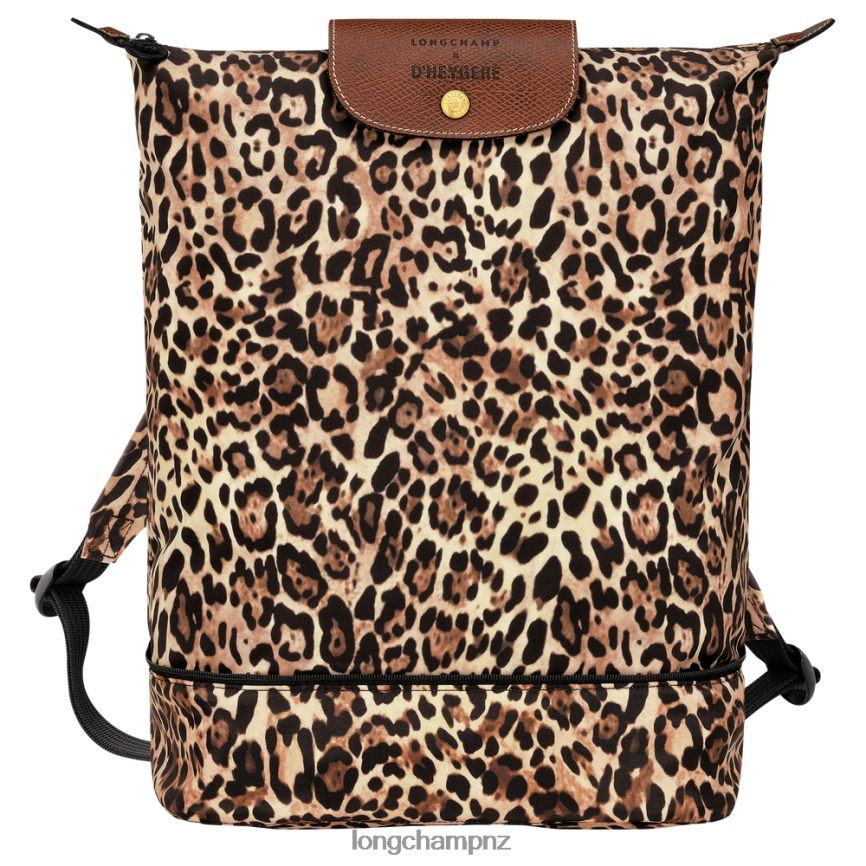 Women Panther print Longchamp X D'heygere Crossbody bag/Backpack Bags L06408322