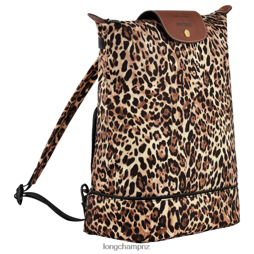 Women Panther print Longchamp X D'heygere Crossbody bag/Backpack Bags L06408322