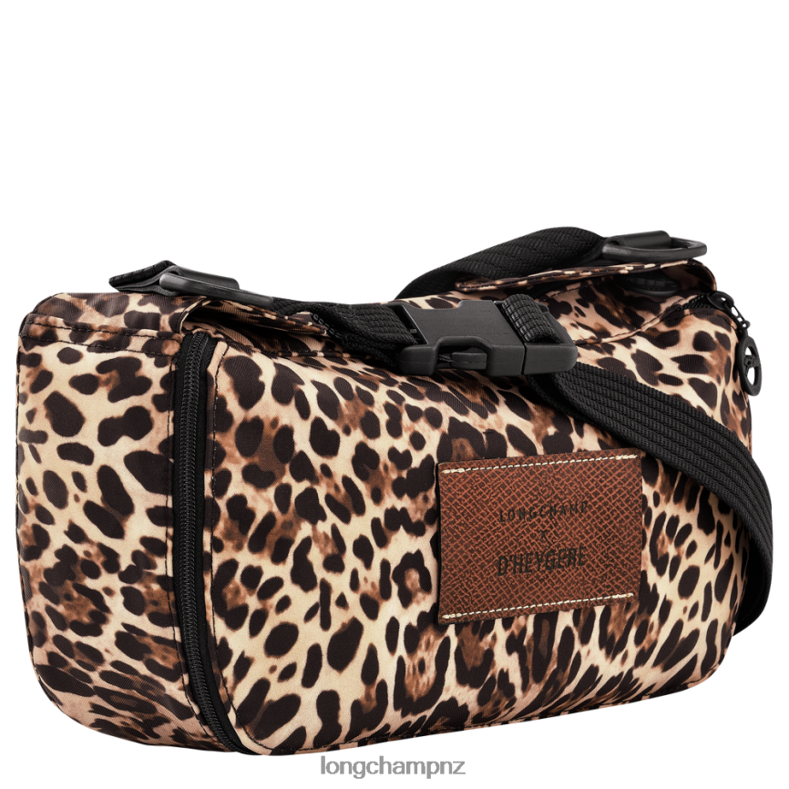 Women Panther print Longchamp X D'heygere Crossbody bag/Backpack Bags L06408322