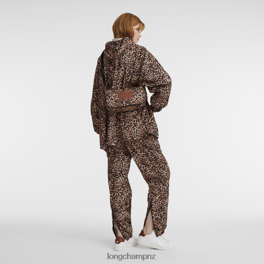 Women Panther print Longchamp X D'heygere Crossbody bag/Backpack Bags L06408322