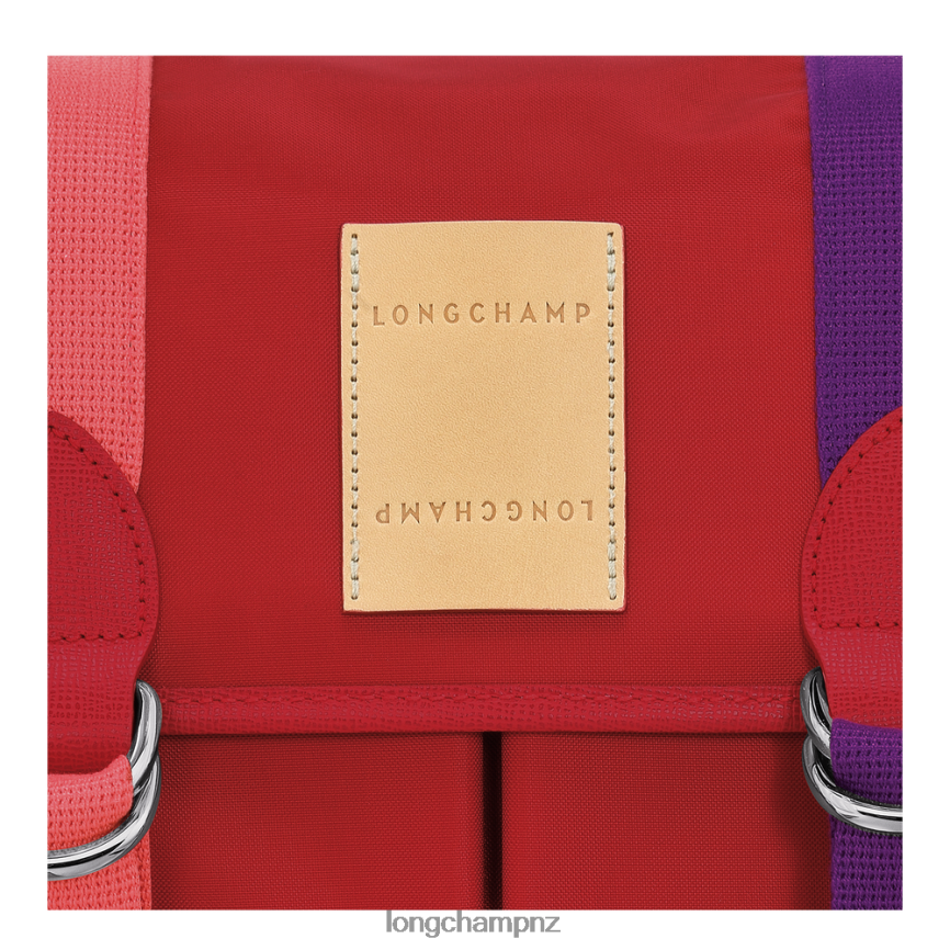 Women Red Longchamp Le Pliage Re-Play Crossbody bag Bags L06408210